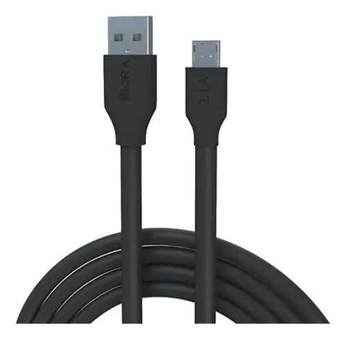 Cable Micro USB V8 de 2.1A para Carga Rápida 2 Metros