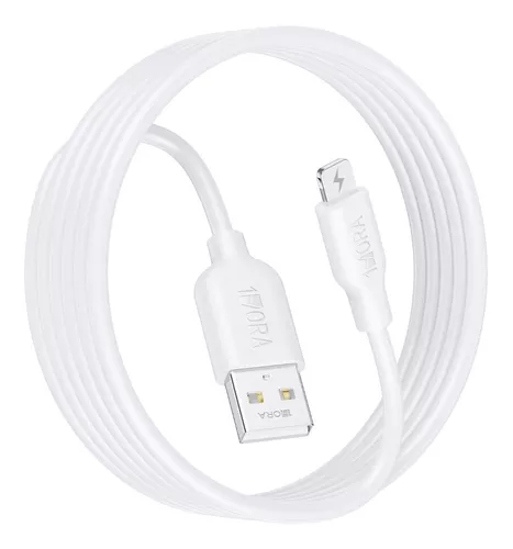 Cable Lightning a USB de 2.1A para Carga Rápida