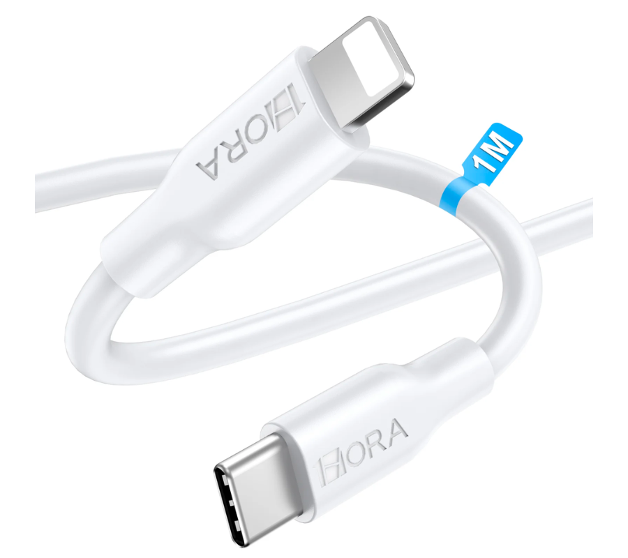 Cable Tipo C a Lightning 1M 3A