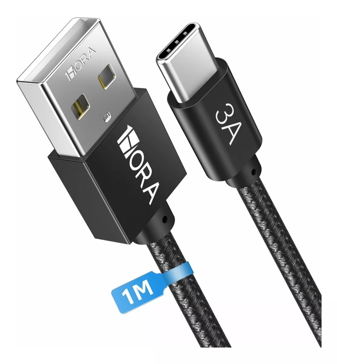 Cable USB a Tipo C de 3A para Carga Rápida