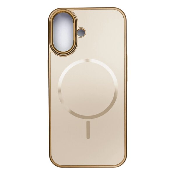 Steel Magsafe Funda para iPhone 16